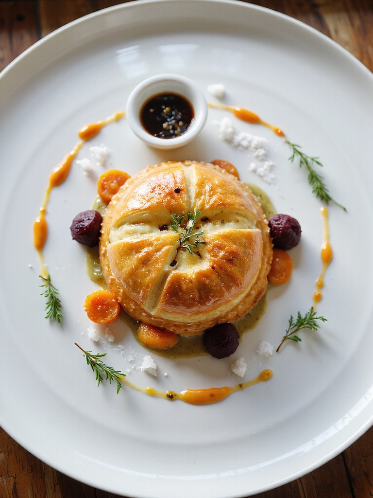 hearty roasted root wellington