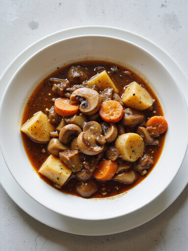 hearty savory vegetarian stew