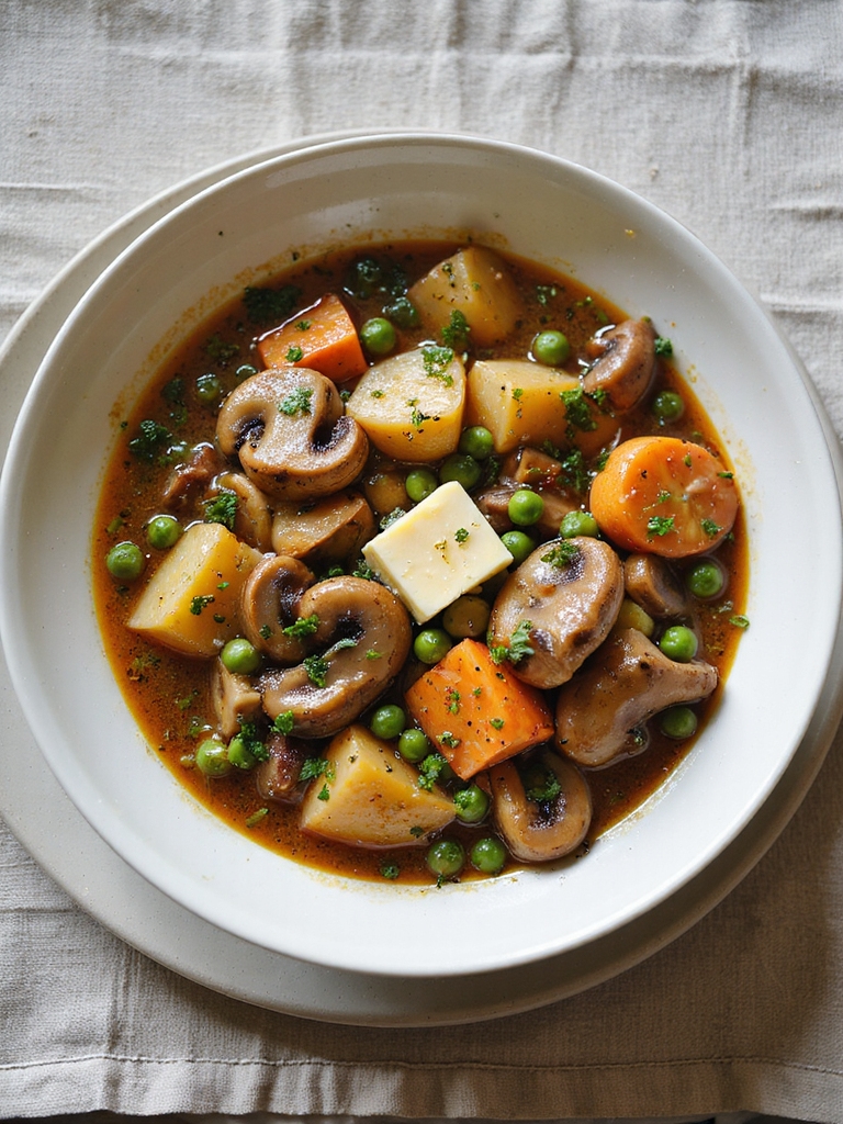 hearty umami vegetarian stew