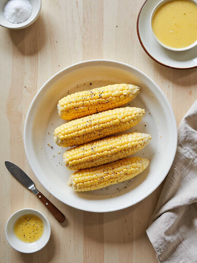 husk season air fry corn