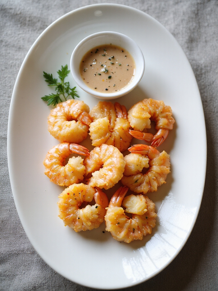 ice cold lacy tempura technique