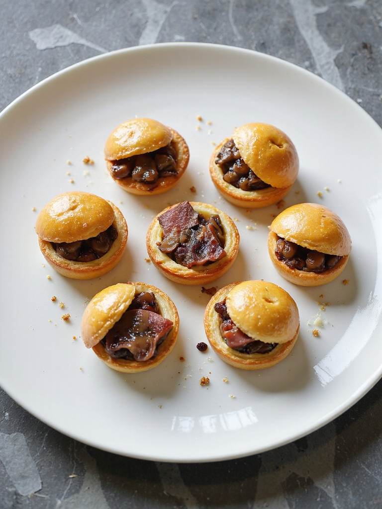 individual mini beef wellingtons