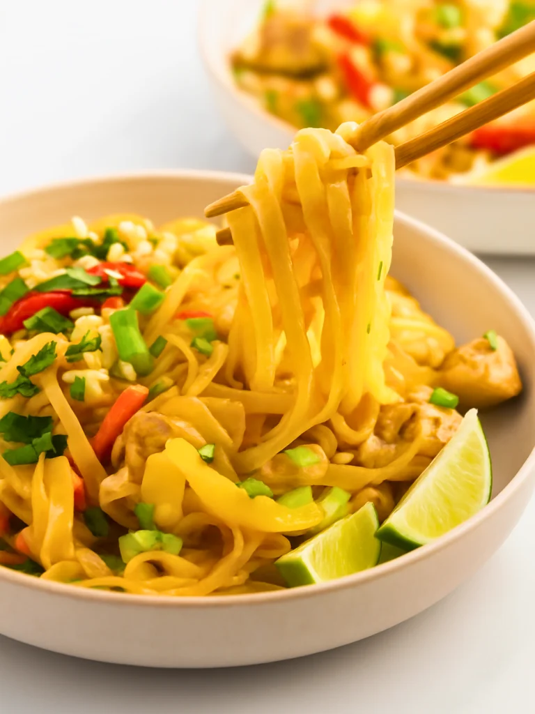 Instant Pot Chicken Pad Thai
