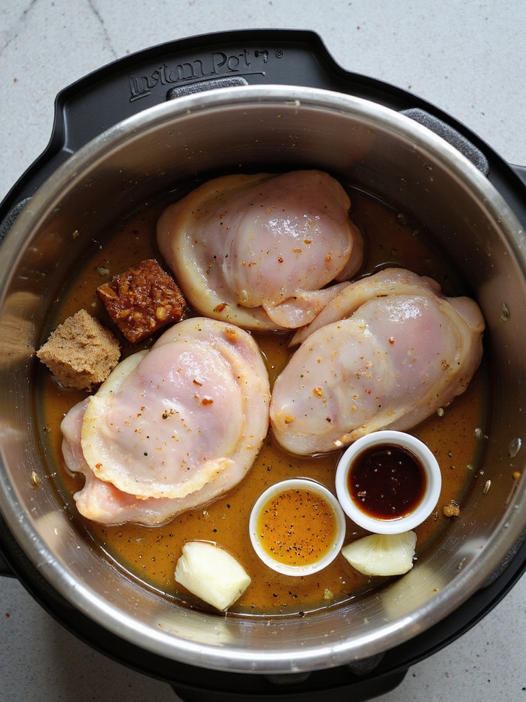 instant pot bbq thighs