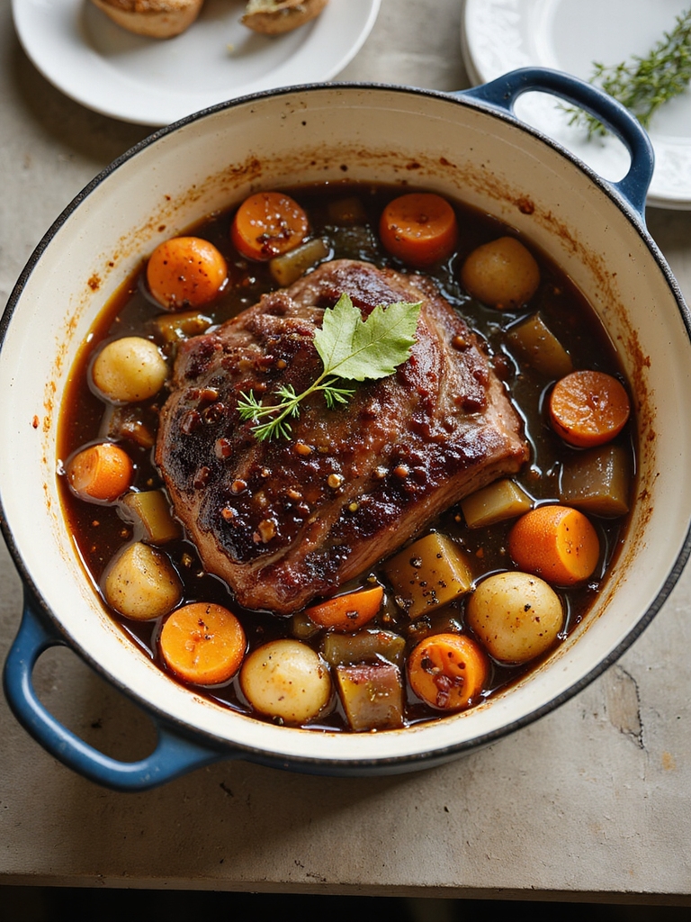 instant pot braised chuck roast