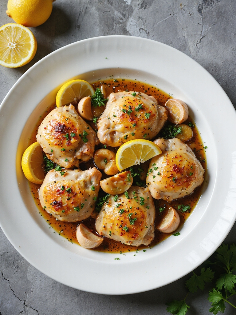 instant pot garlic herb chicken