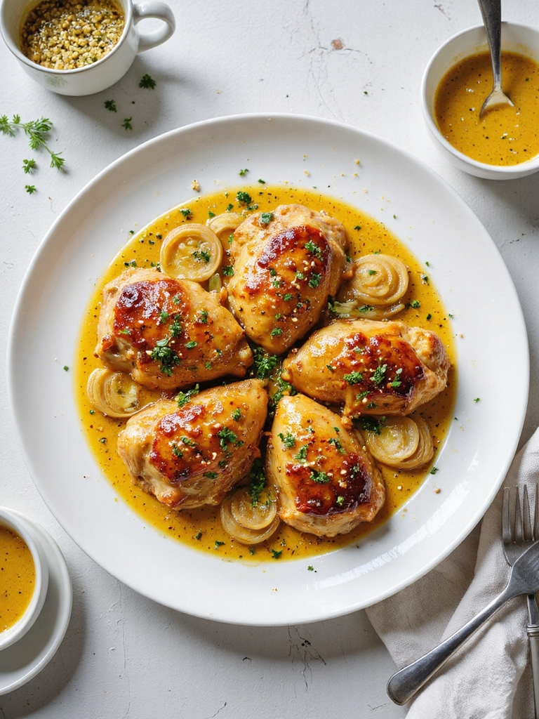 instant pot mustard bbq chicken