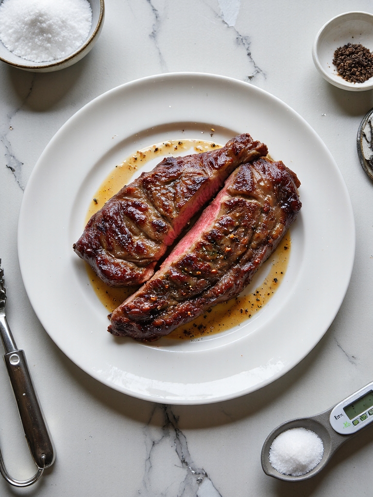 instant read thermometer rest slice