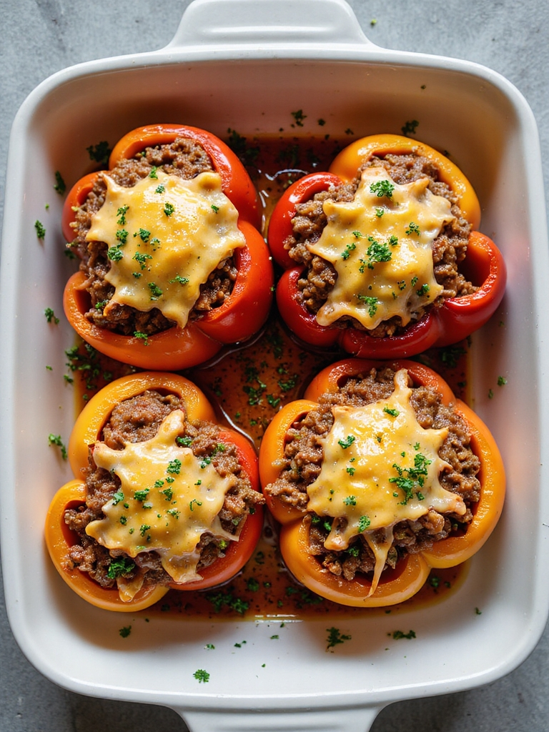 juicy stuffed peppers guidance