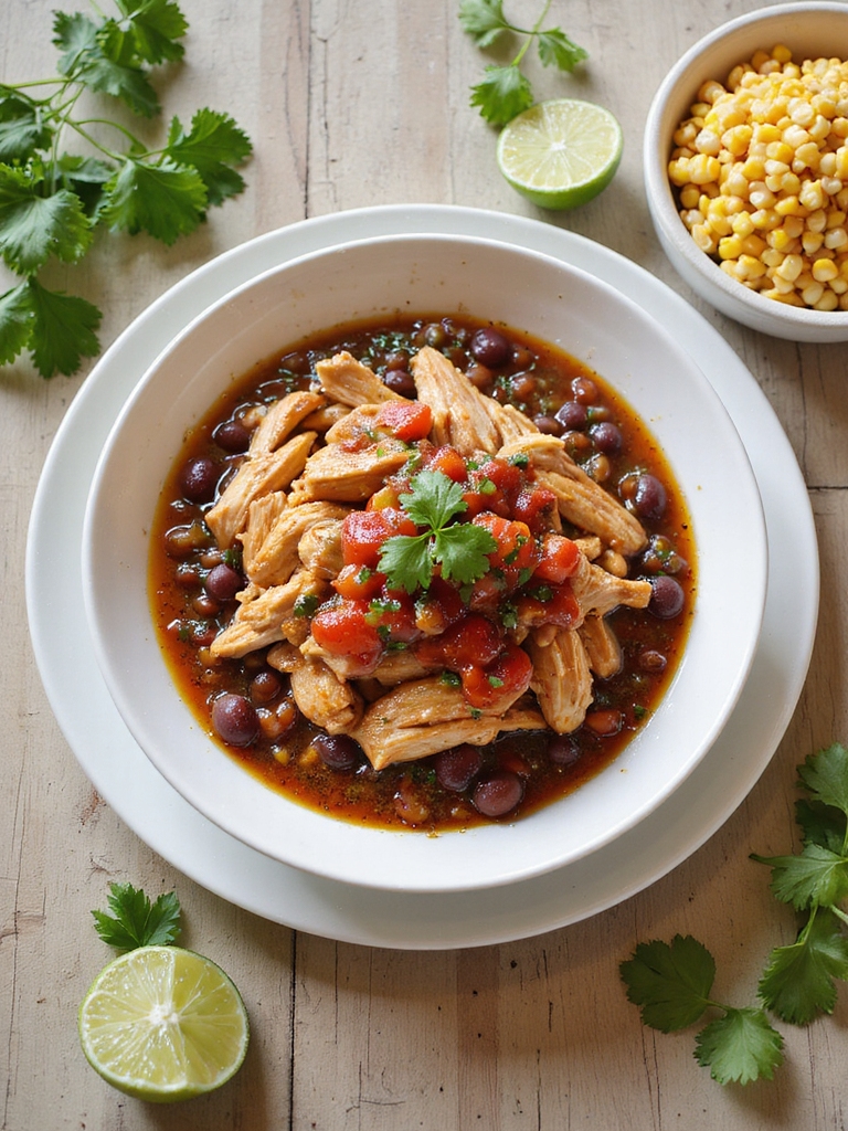 keep shredded chicken juicy