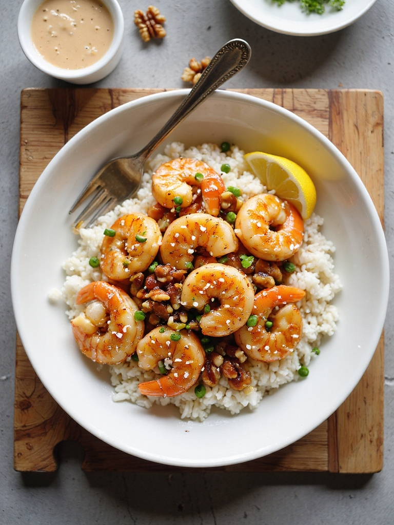 keep shrimp crisp separate sauce