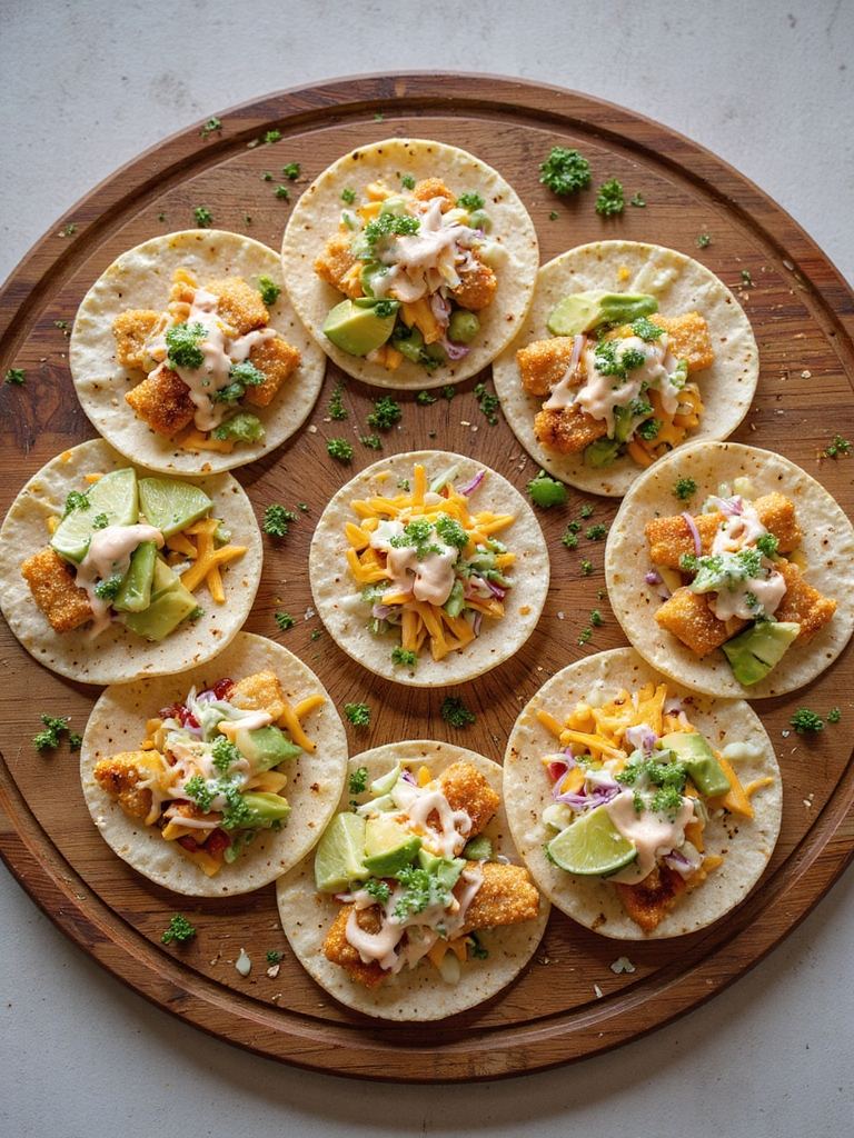 kid friendly customizable fish tacos