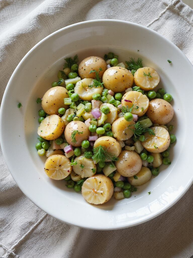 lemon dijon picnic potato pasta