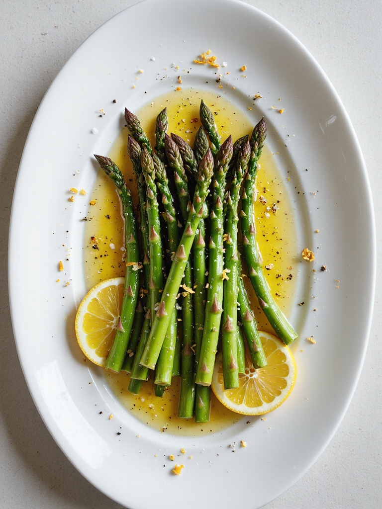 lemon olive oil asparagus