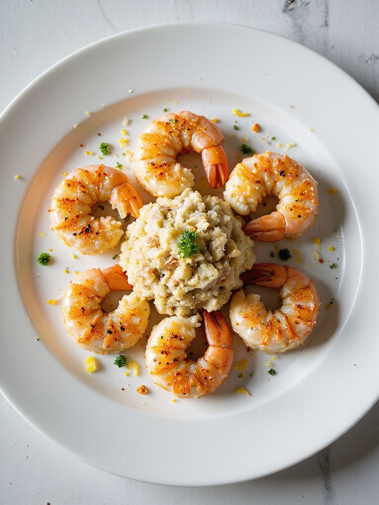 light citrus breadcrumb parsley filling