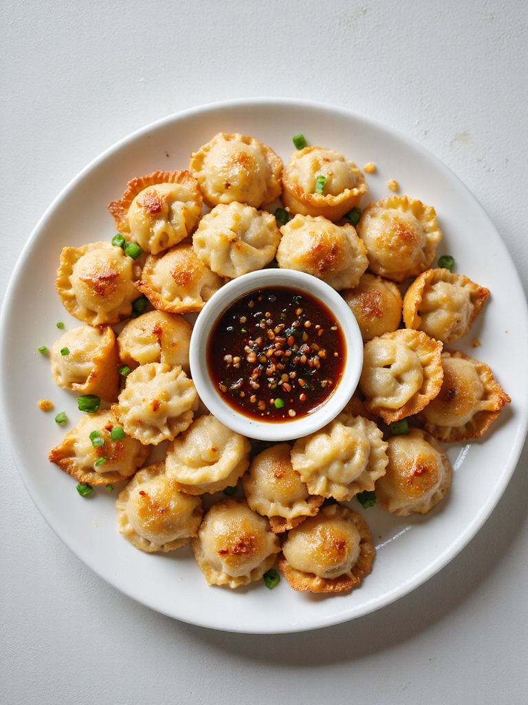 light creamy baked crab rangoon