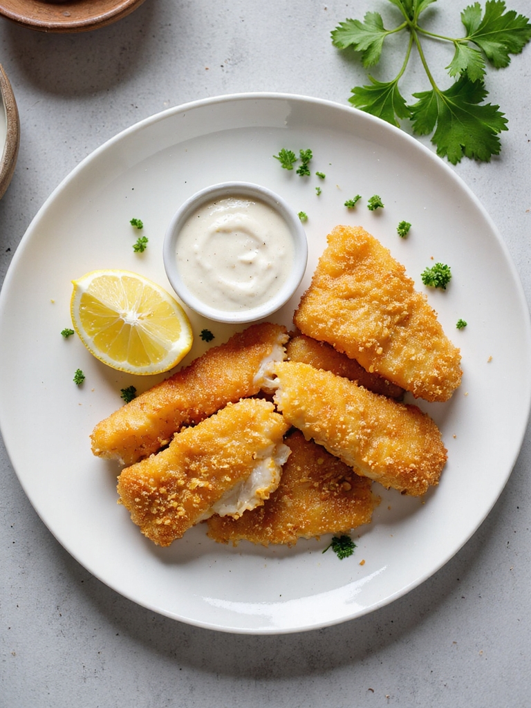 light crispy beer battered fish