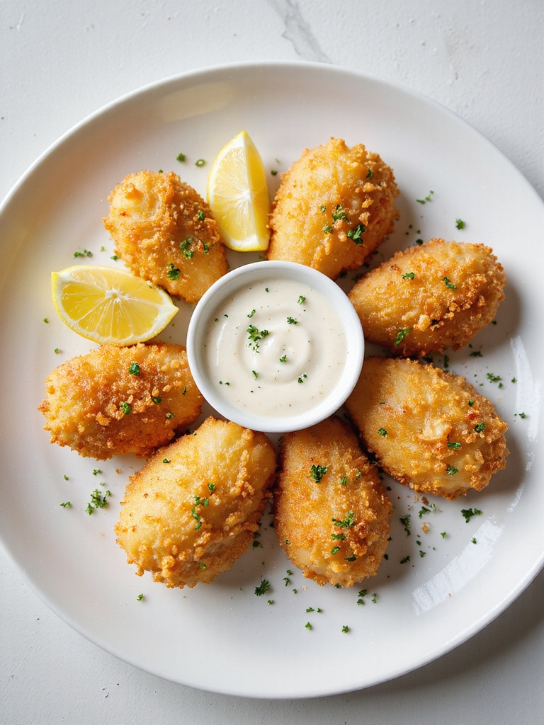 lightly battered air fryer cod