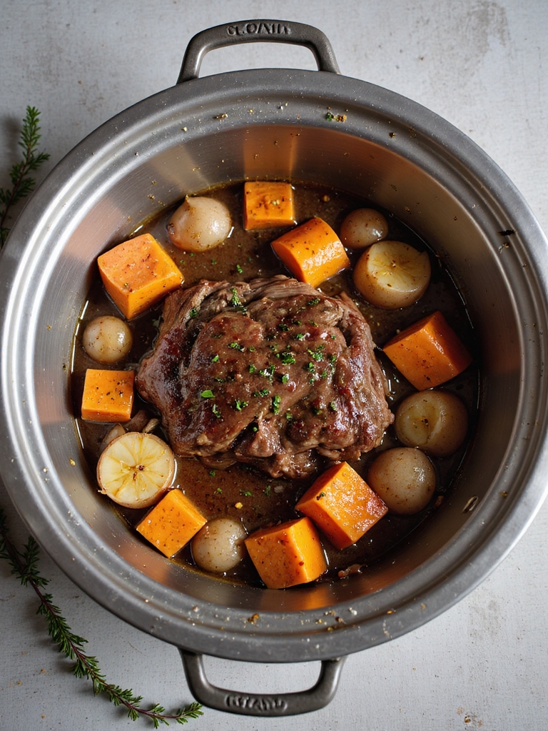 low and slow chuck roast
