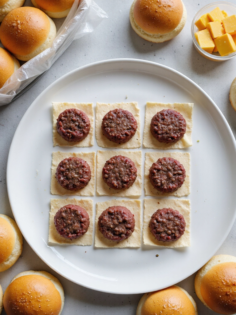 make ahead air fried sliders