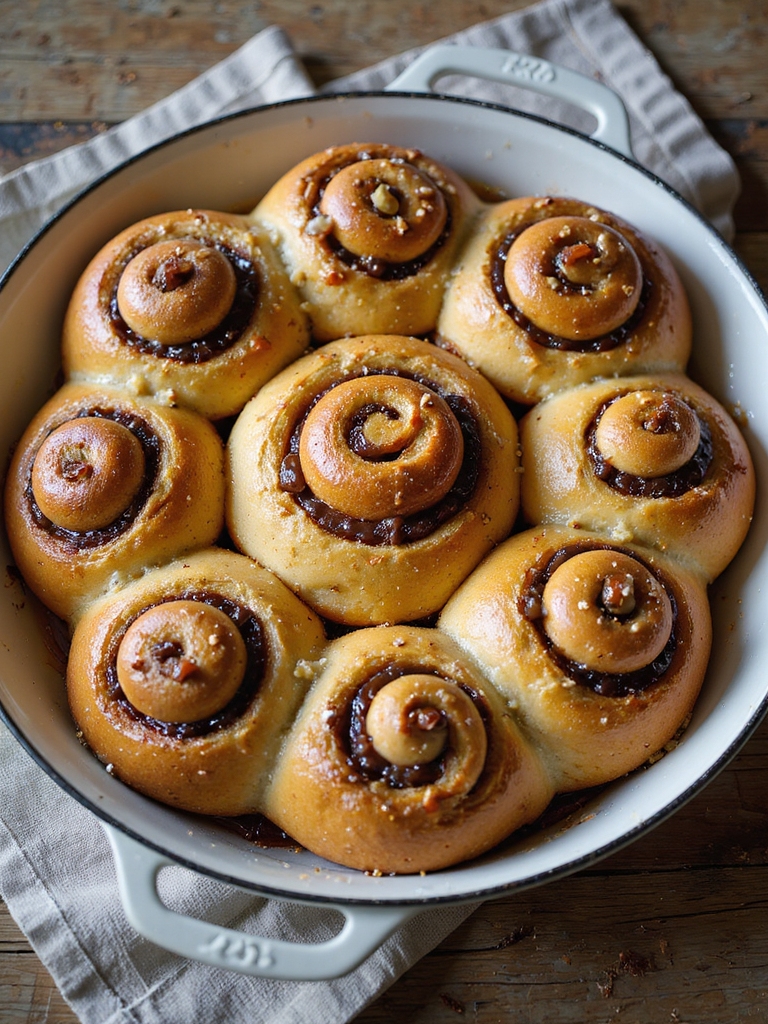 make ahead flavored cinnamon buns