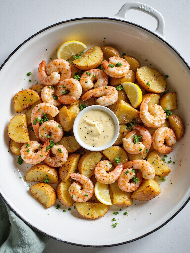 make ahead shrimp and potatoes