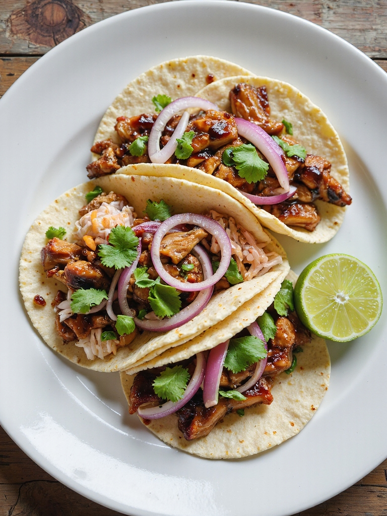 maple balsamic shredded pork