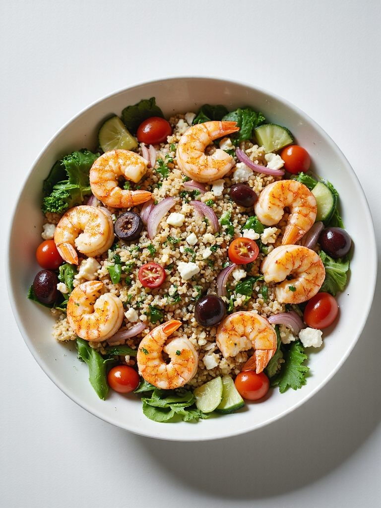 mediterranean lemon garlic shrimp