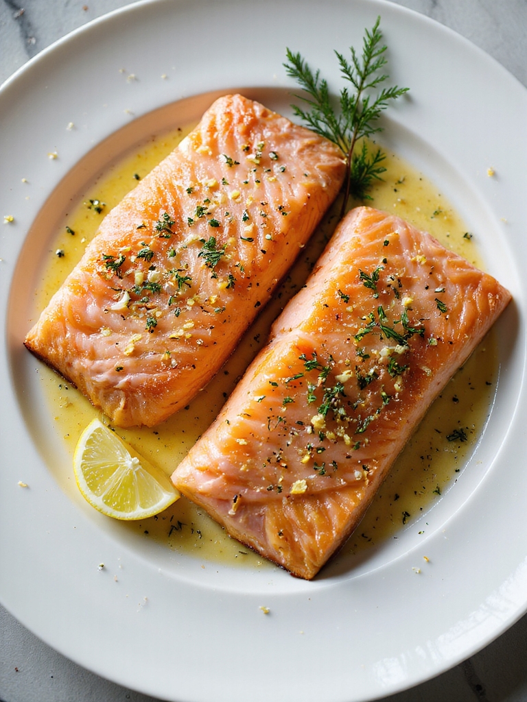 moist oven baked salmon steaks