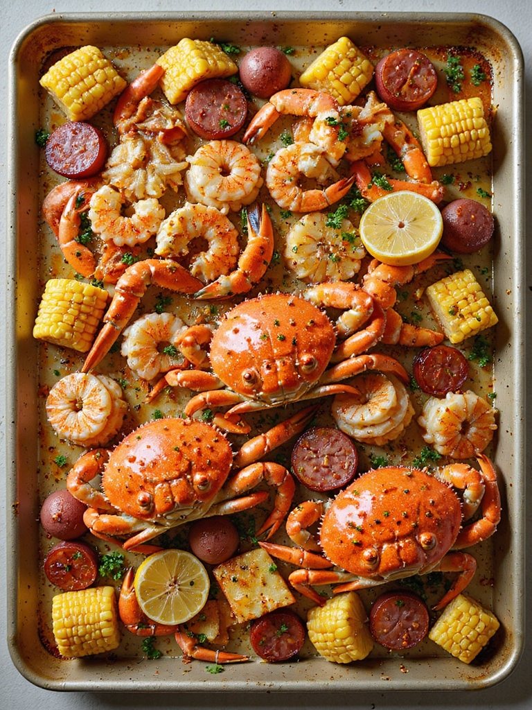 one pan spicy seafood boil