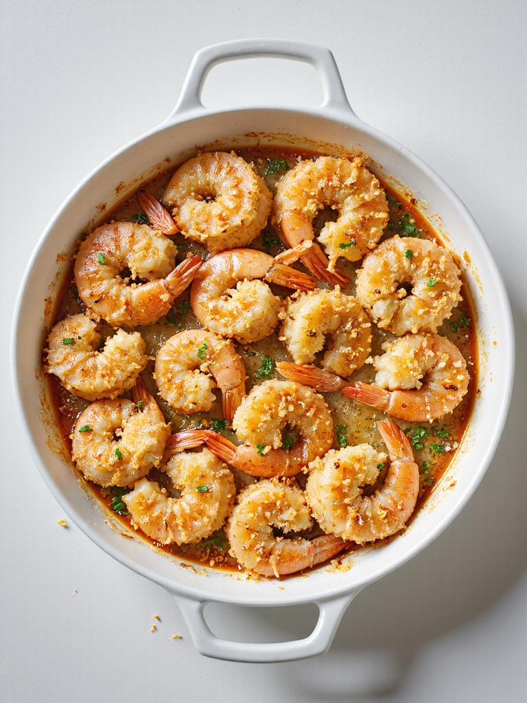parmesan panko lemon garlic shrimp