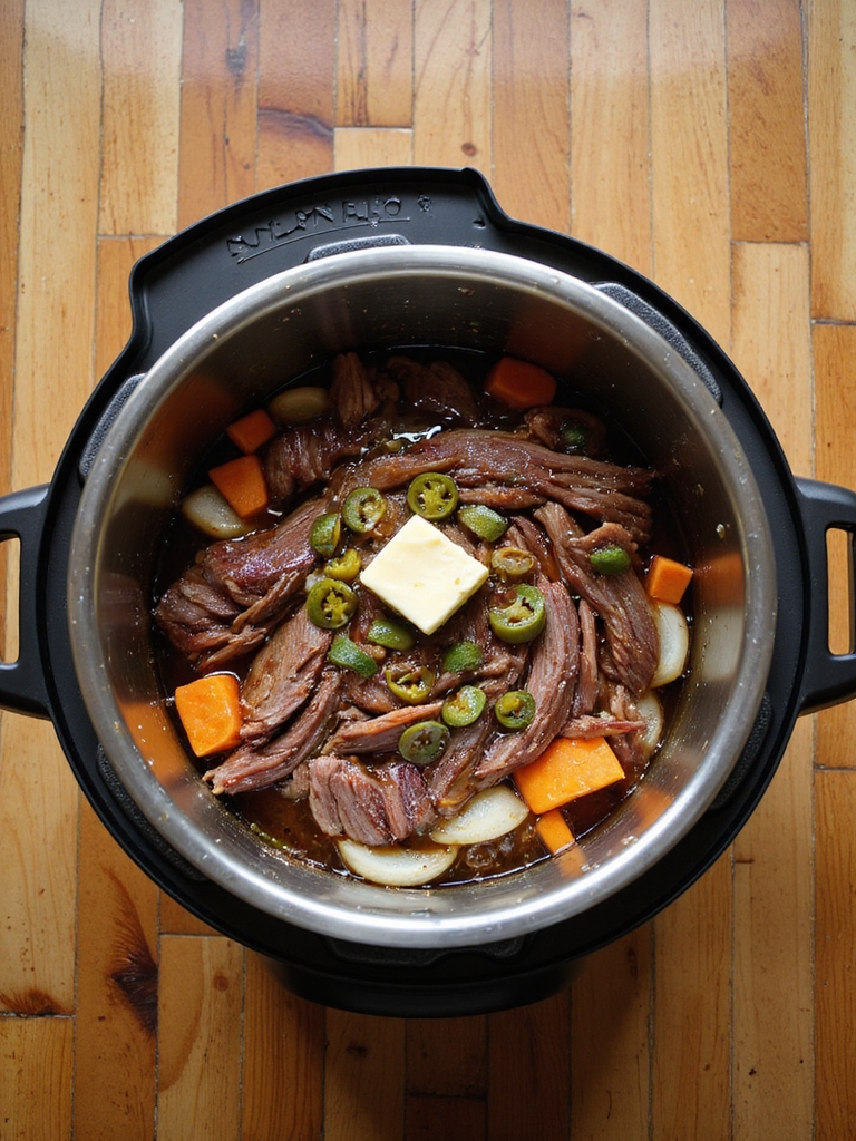 pepperoncini ranch instant pot roast