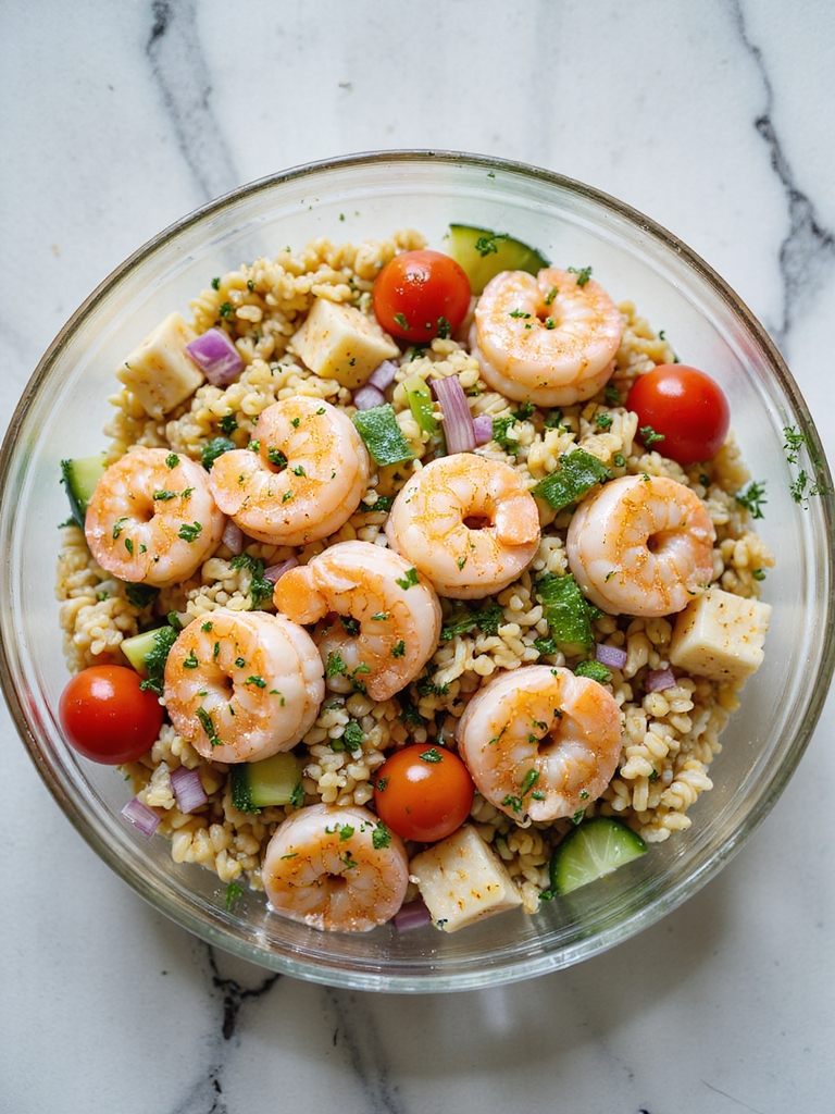 prep components combine before serving