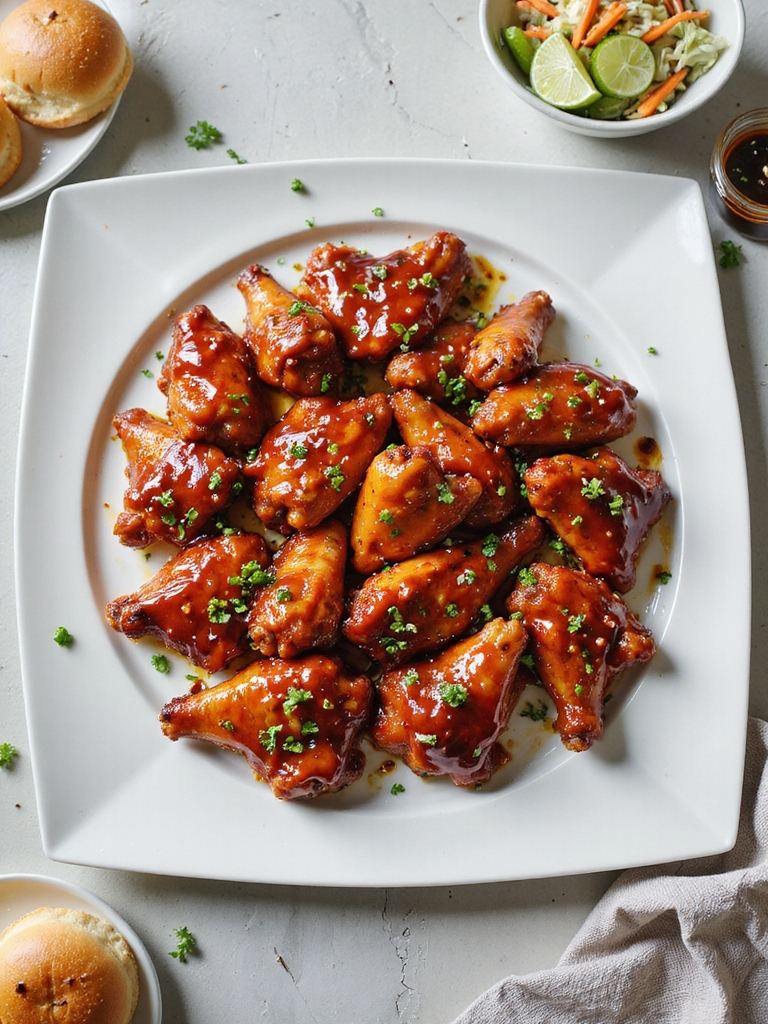 prep separate glaze reheat