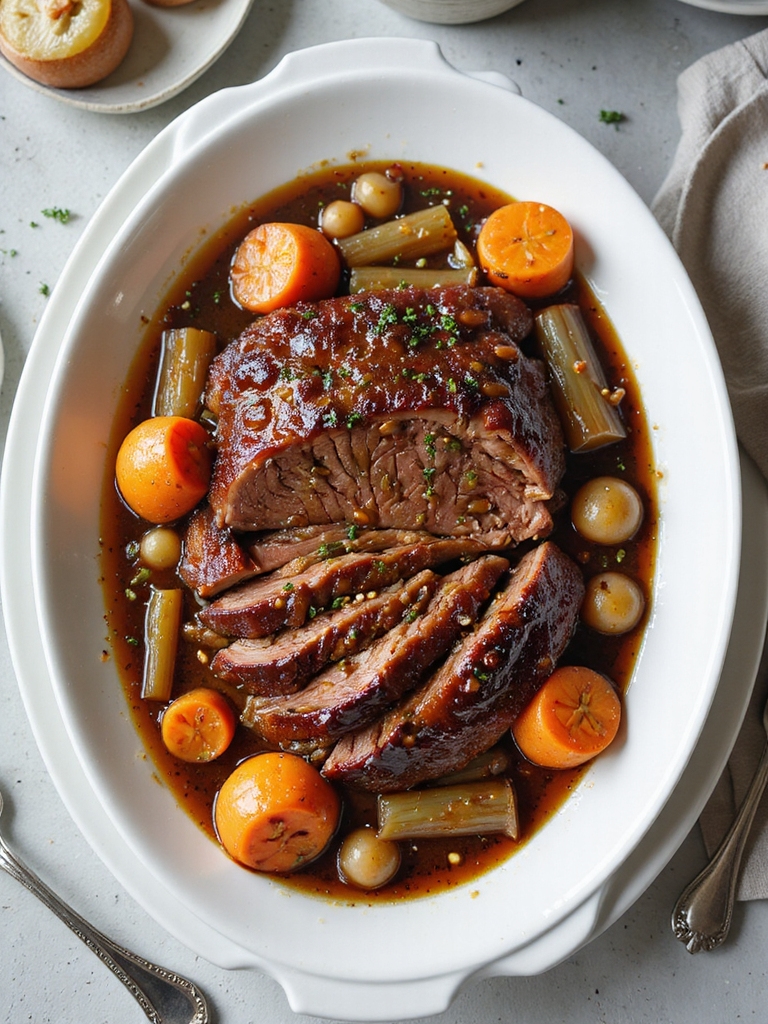 pressure braised chuck roast instructions