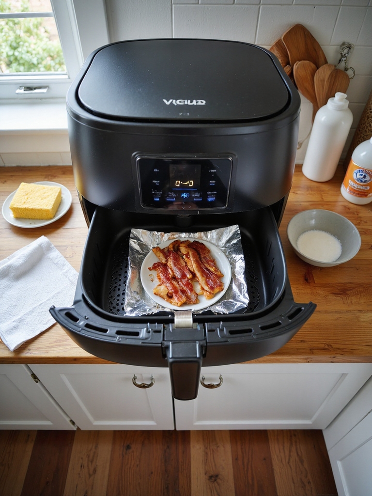 prevent smoke collect grease