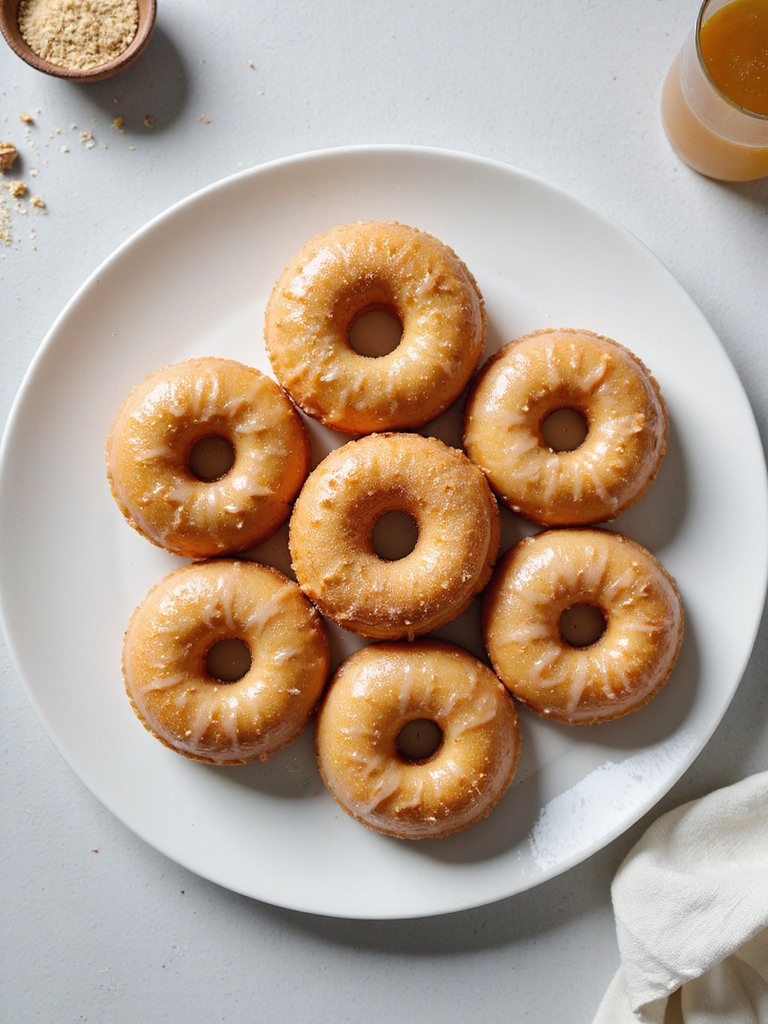 quick cakey air fryer donuts