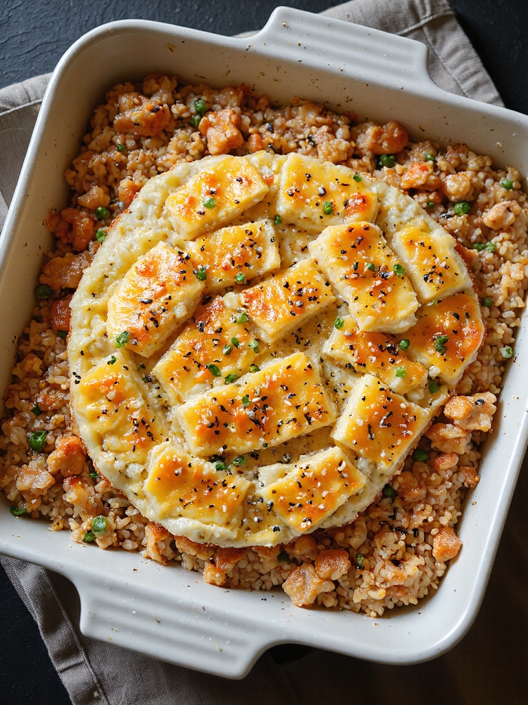 quick crab sushi bake