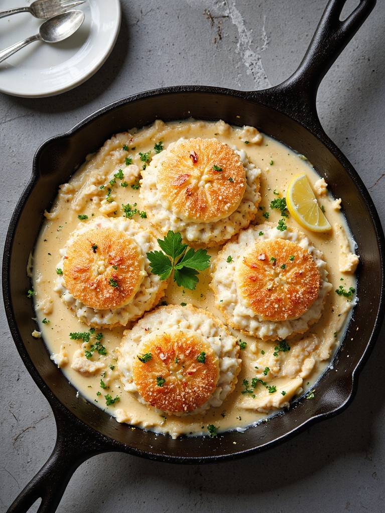 quick creamy shortcut crab imperial