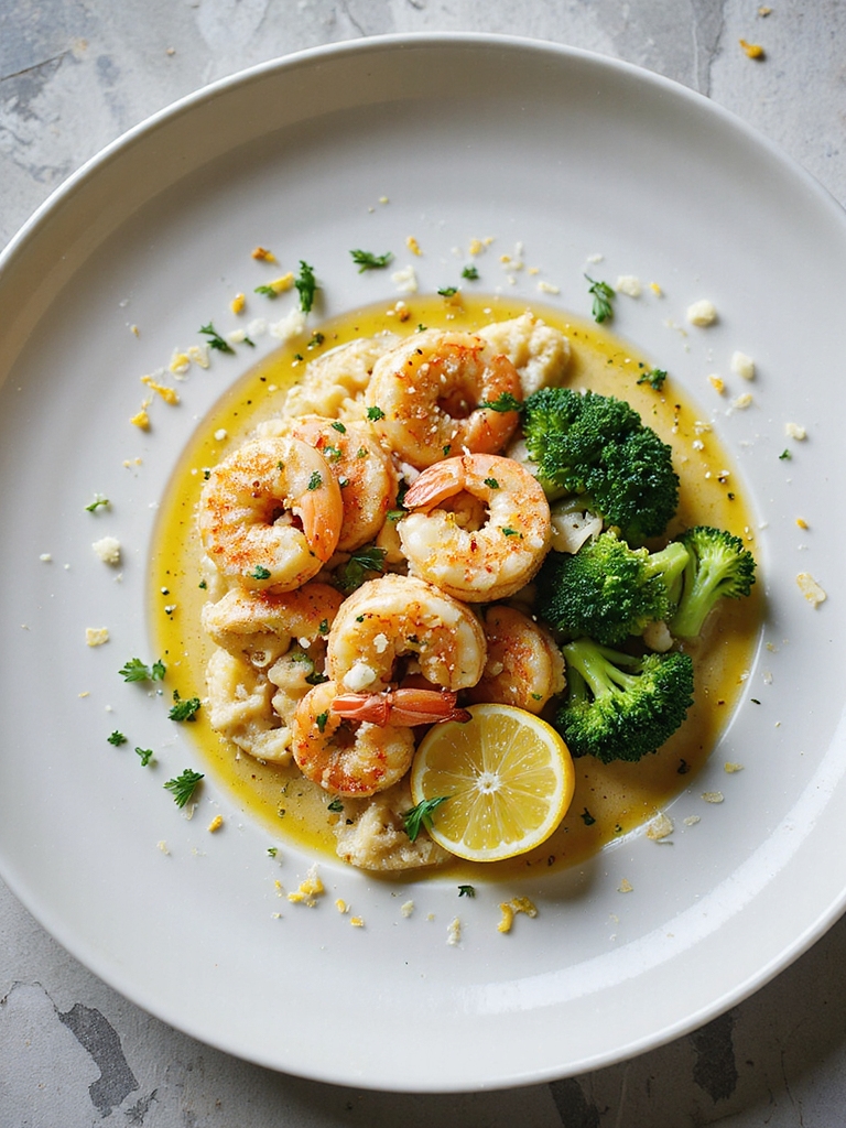 quick flavorful shrimp and broccoli