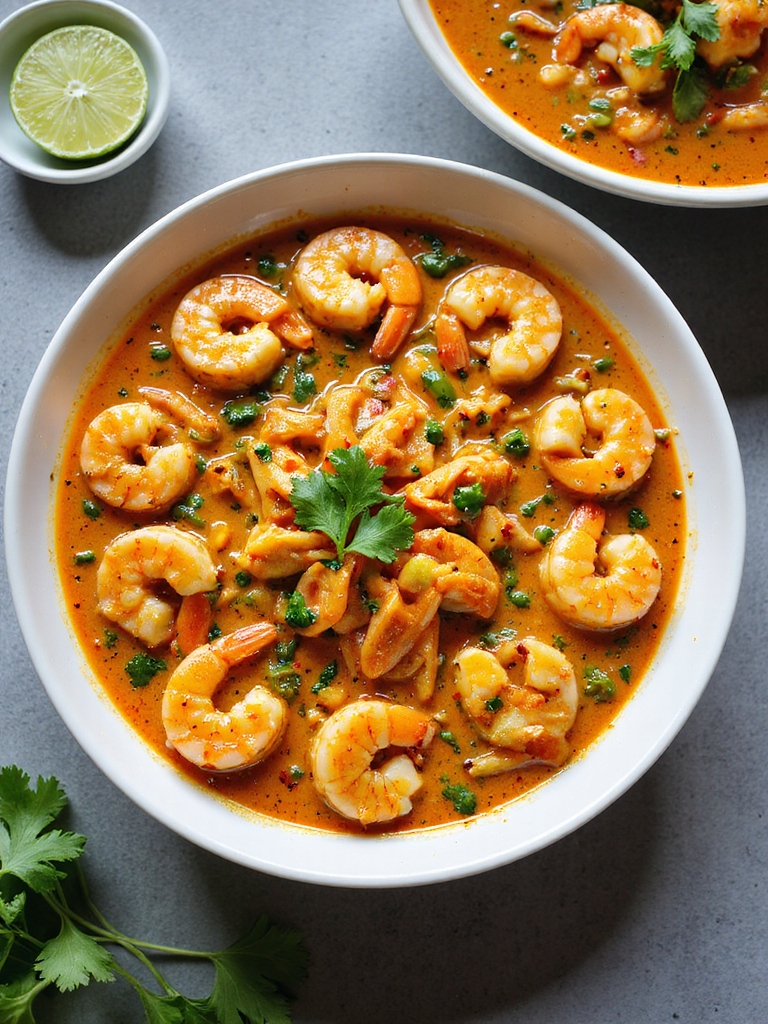 quick garlicky chili shrimp