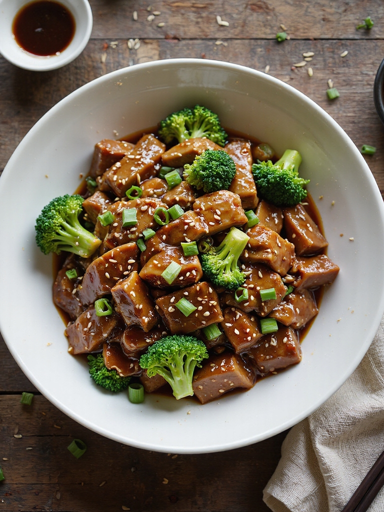 quick hoisin glazed beef stir fry