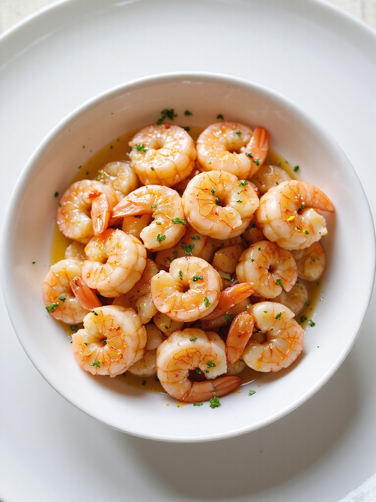 quick lemon garlic shrimp