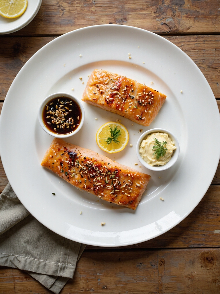 quick pan fried salmon sauces