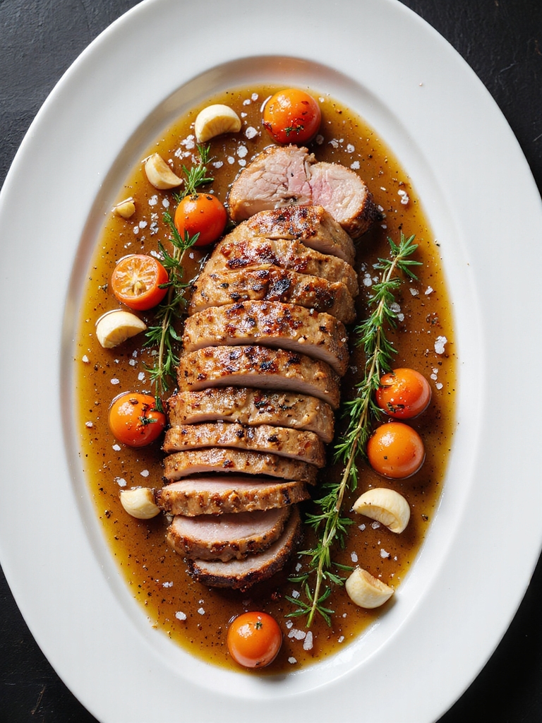 quick pressure seared juicy tenderloin