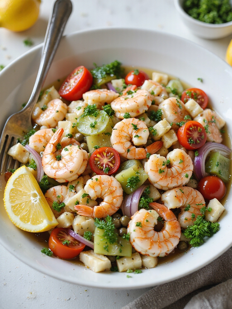 quick tasty seafood mix