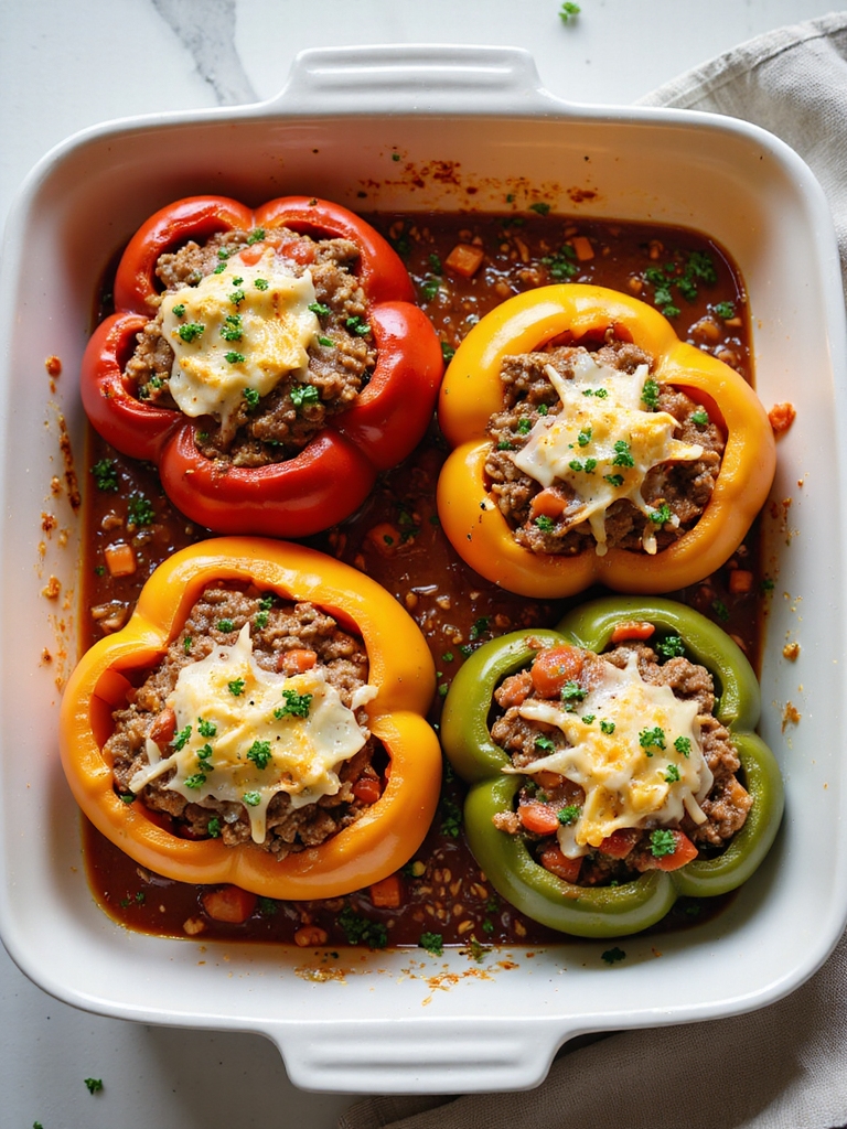 quick versatile stuffed peppers
