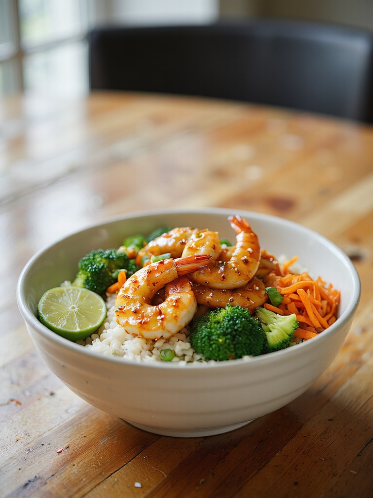 quick zesty garlicky shrimp