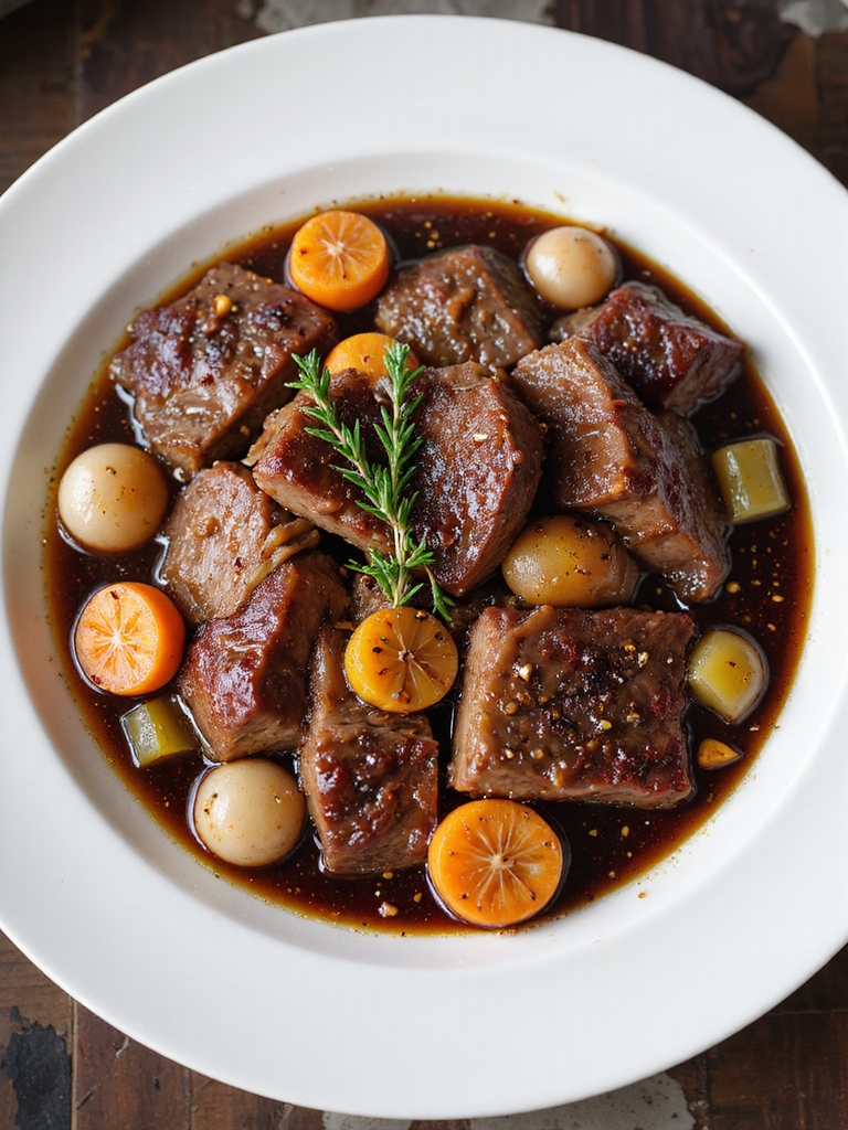 red wine braised pot roast