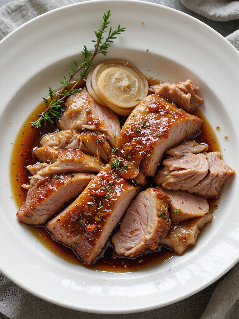 rescue and rehydrate pork